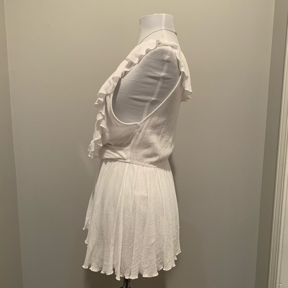 Free People White Ruffle Tank - Picture 8 of 9